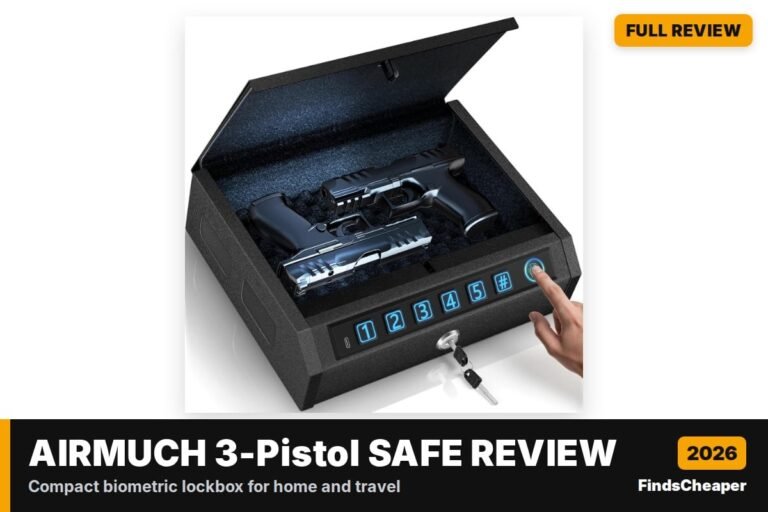AIRMuch 3-Pistol Safe Review – FindsCheaper