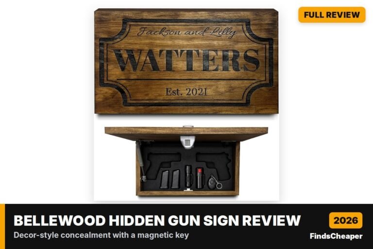 Bellewood Hidden Gun Sign Review – FindsCheaper