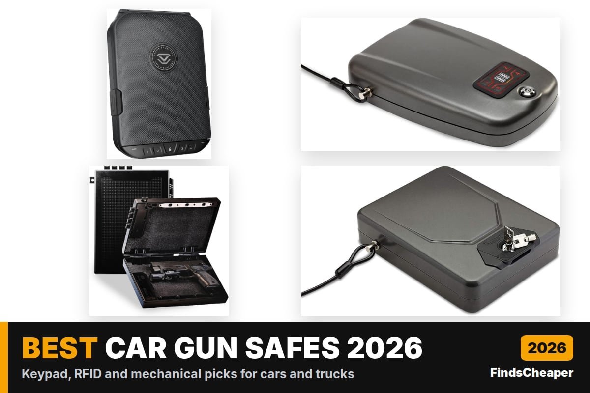 Best Car Gun Safes 2026 – FindsCheaper