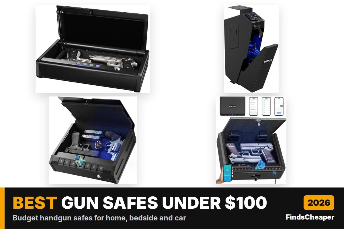 Best Gun Safes Under $100 – FindsCheaper