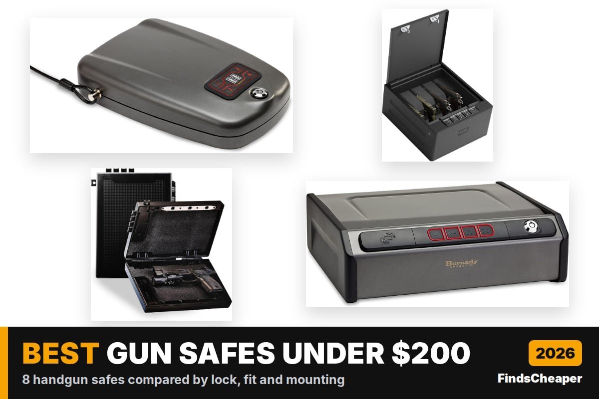 Best Gun Safes Under $200 – FindsCheaper