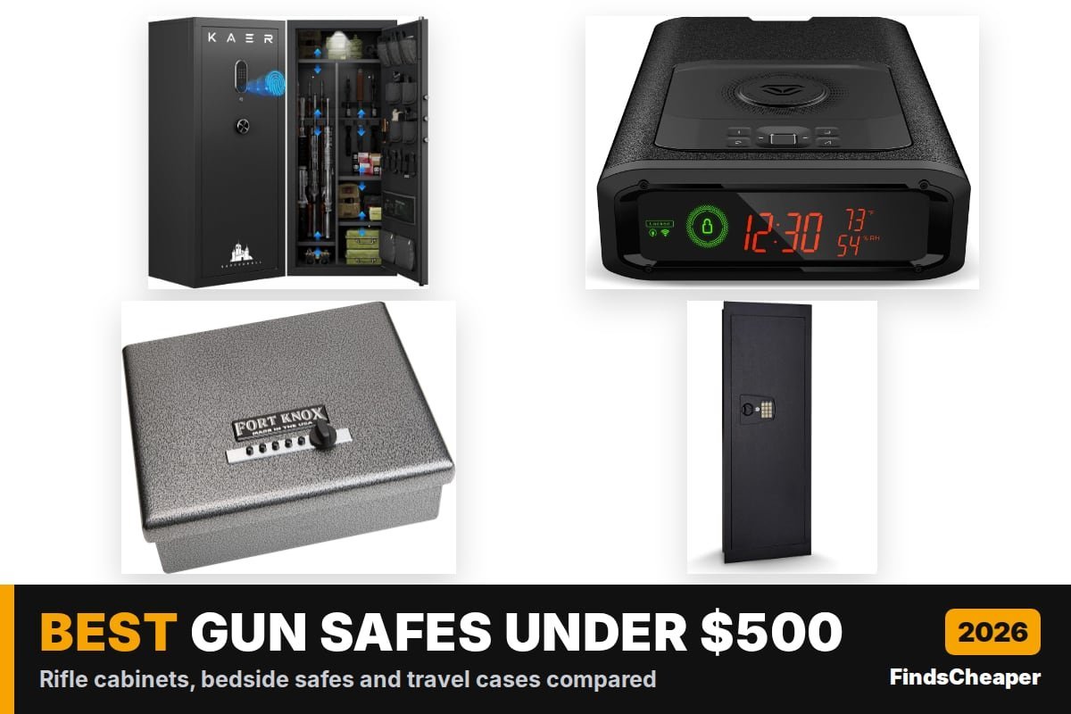 Best Gun Safes Under $500 – FindsCheaper