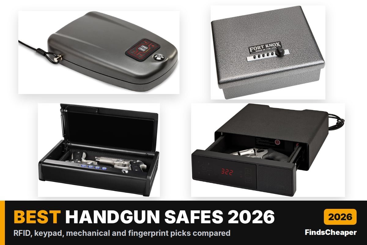 Best Handgun Safes 2026 – FindsCheaper