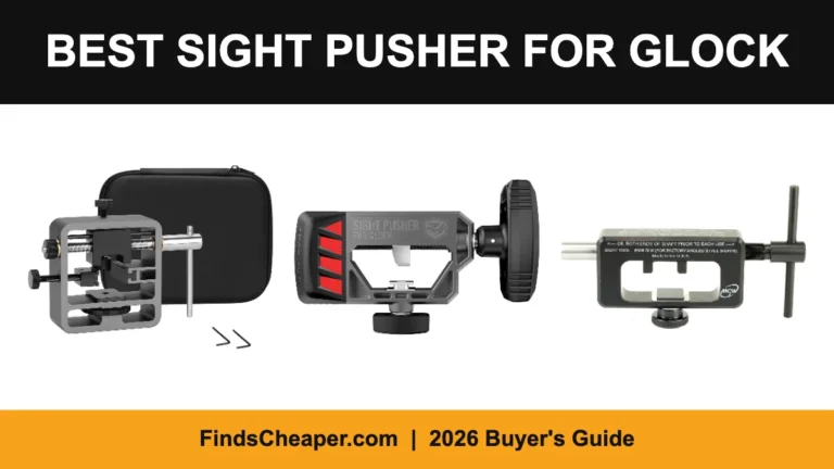 Best sight pusher for Glock: Pridefend, Real Avid and MGW Glock sight tools