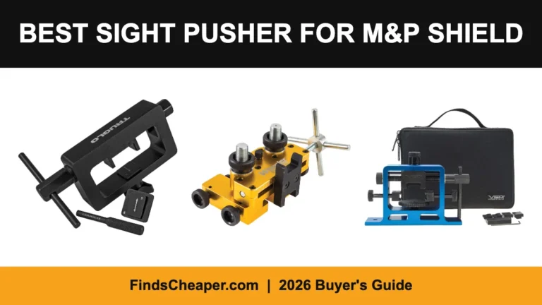 Best sight pusher for M&P 2.0 and Shield: TRUGLO steel, Wheeler and Patch