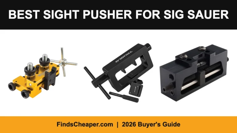 Best sight pusher for Sig Sauer P320 and P365: Wheeler, TRUGLO and Kuber