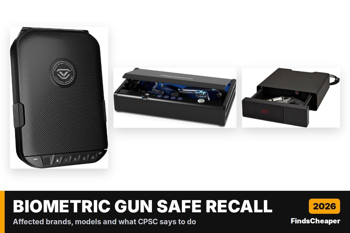 Biometric Gun Safe Recall – FindsCheaper