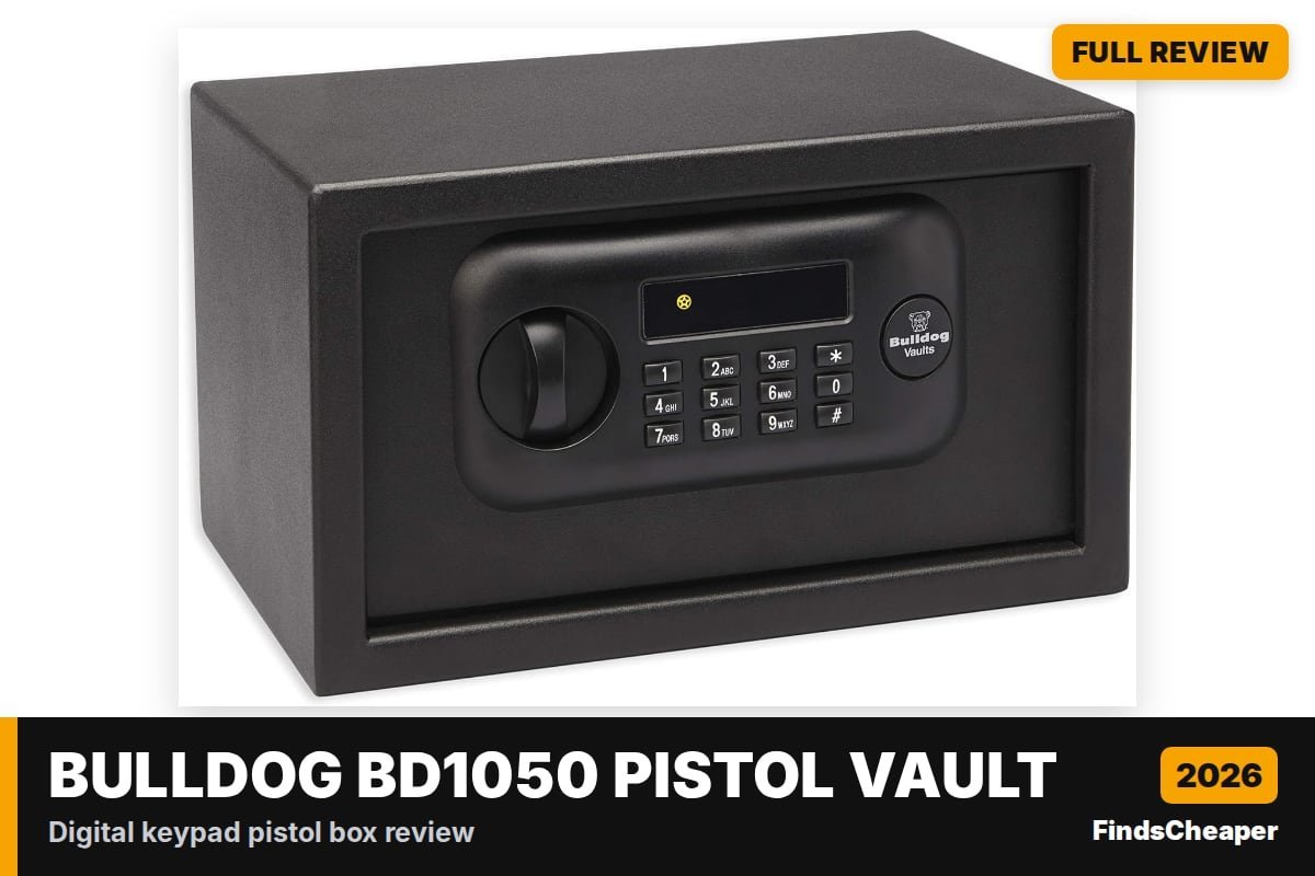 Bulldog BD1050 Pistol Vault – FindsCheaper