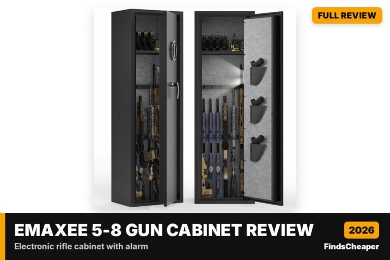 EMAXEE 5-8 Gun Cabinet Review – FindsCheaper