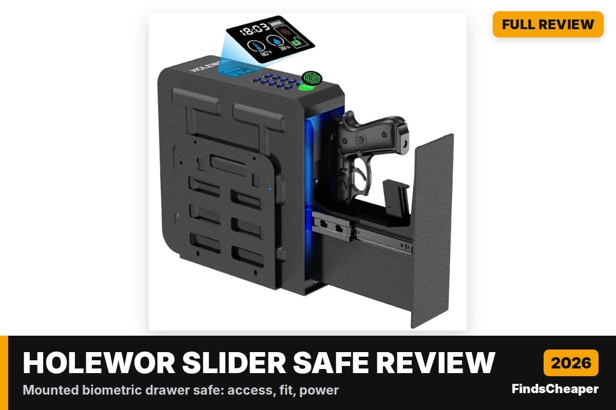 HOLEWOR Slider Safe Review – FindsCheaper