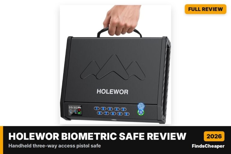 HOLEWOR Biometric Safe Review – FindsCheaper