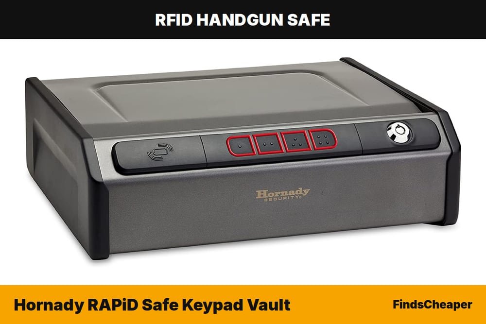Hornady RAPiD Safe Keypad Vault rfid handgun safe