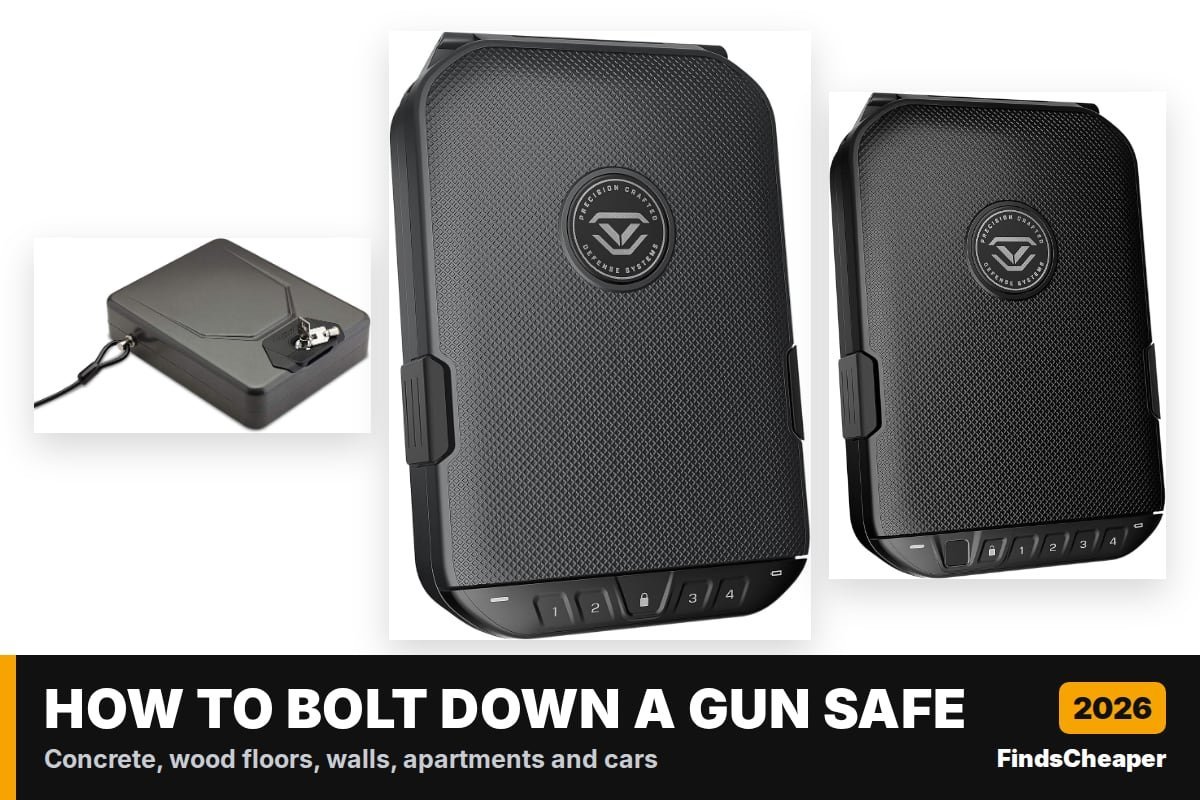 How to Bolt Down a Gun Safe – FindsCheaper