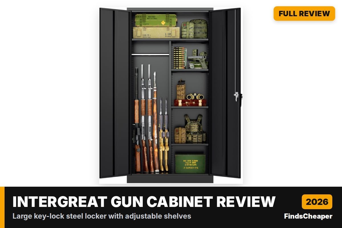 INTERGREAT Gun Cabinet Review – FindsCheaper