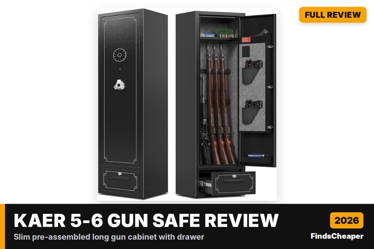 KAER 5-6 Gun Safe Review – FindsCheaper