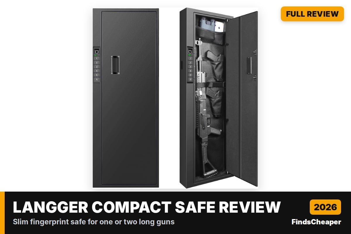 Langger Compact Safe Review – FindsCheaper