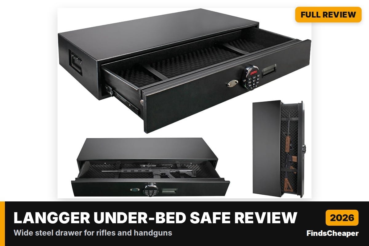 Langger Under-Bed Safe Review – FindsCheaper