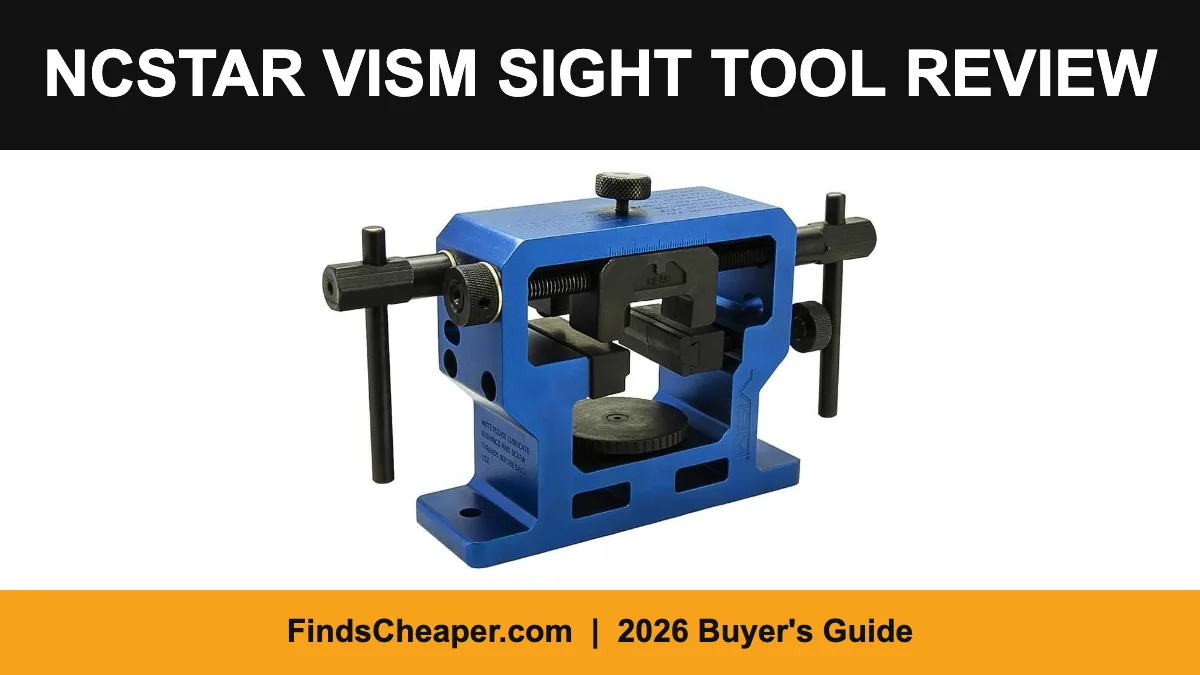 NcSTAR VISM universal front and rear sight tool review