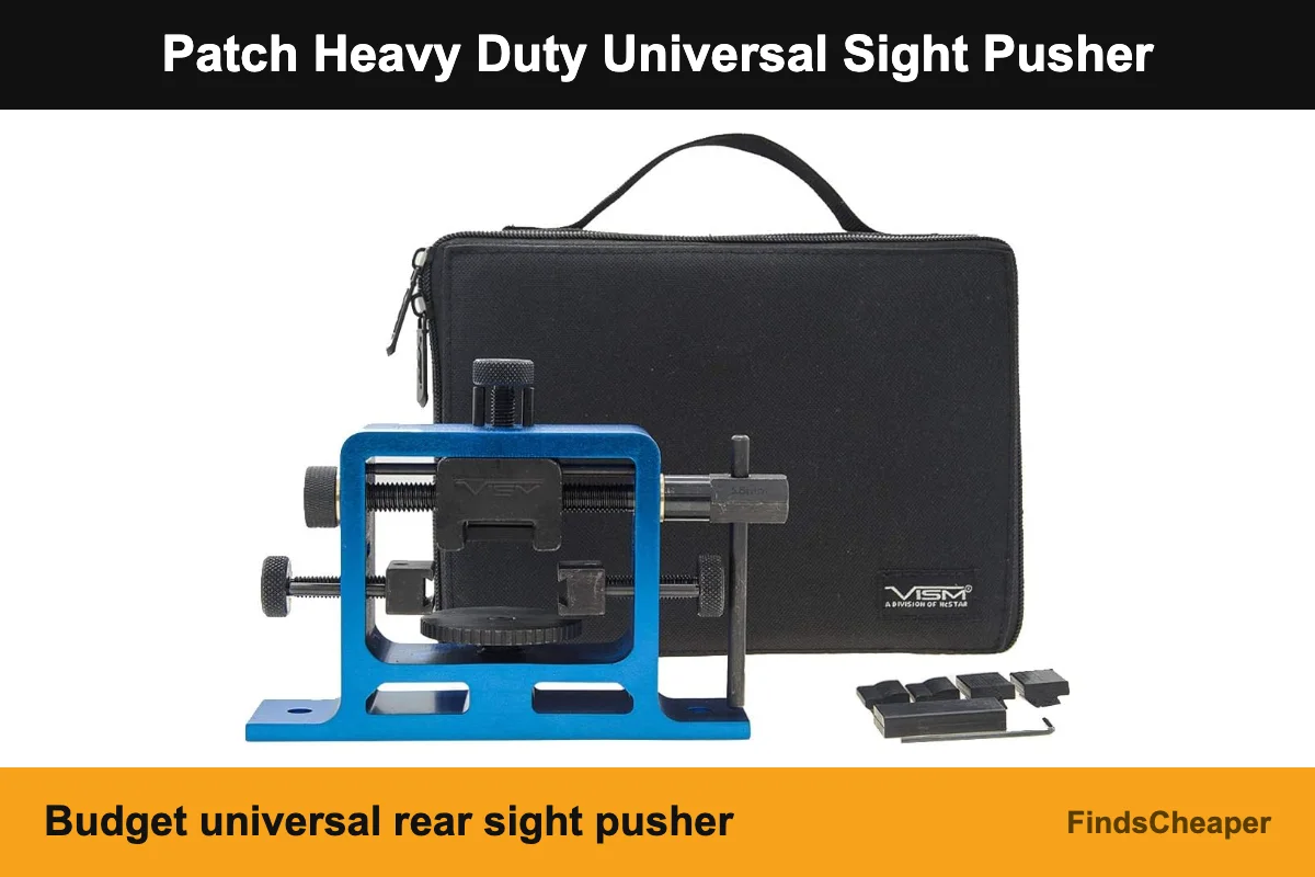 Patch Heavy Duty Universal Sight Pusher: budget universal rear sight pusher (wheeler vs patch sight pusher)