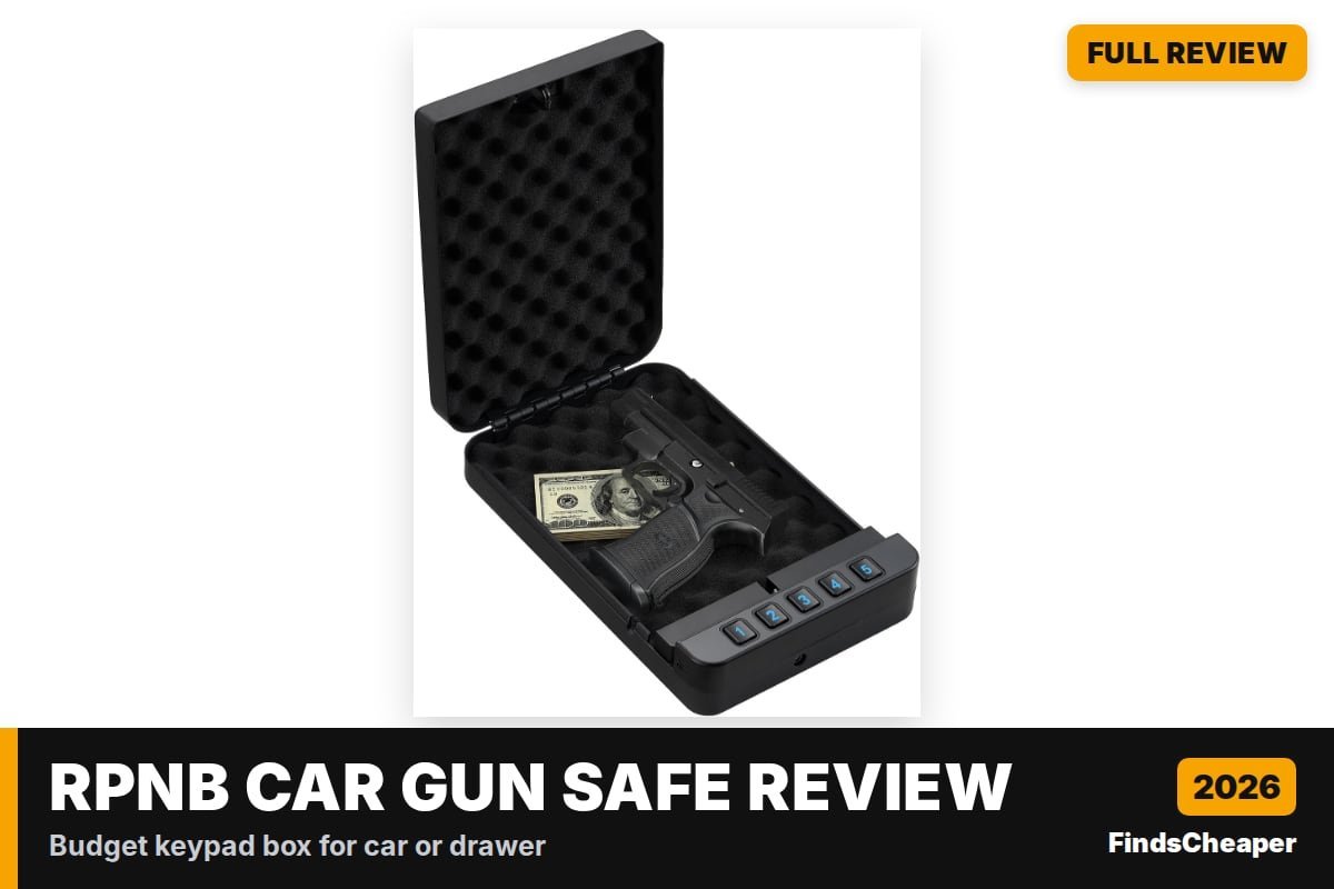 RPNB Car Gun Safe Review – FindsCheaper