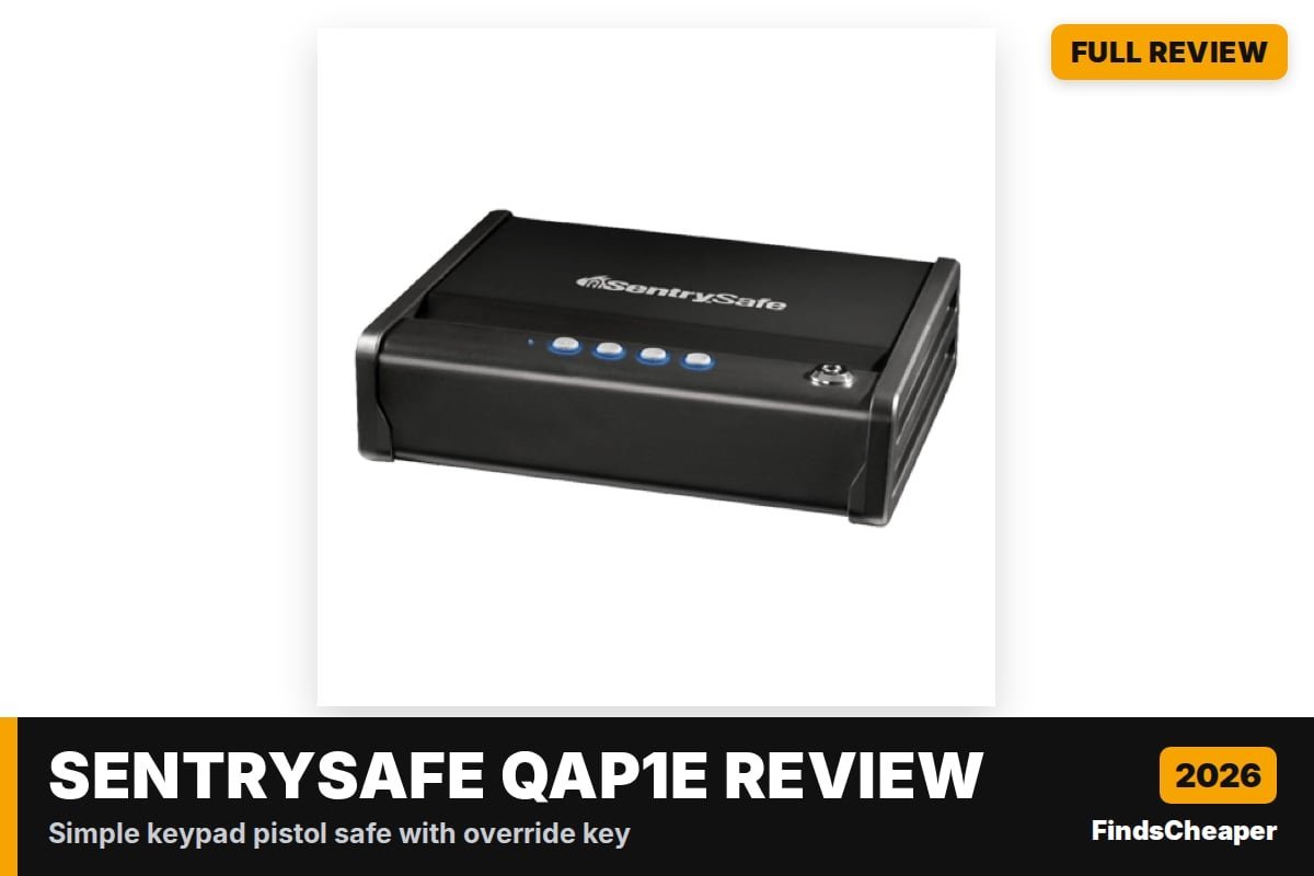 SentrySafe QAP1E Review – FindsCheaper