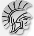Spartan helmet emblem — Si vis pacem, para bellum
