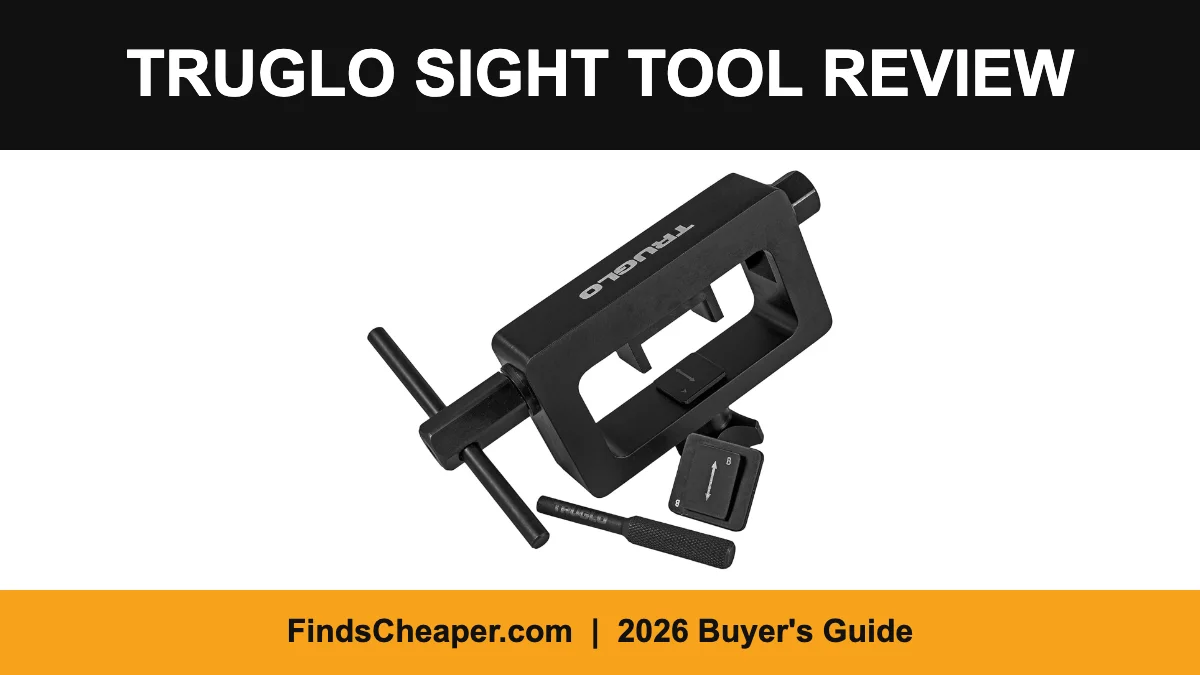 TRUGLO steel front and rear sight tool review