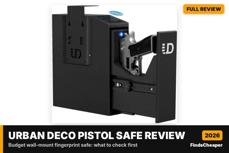 Urban Deco Pistol Safe Review – FindsCheaper