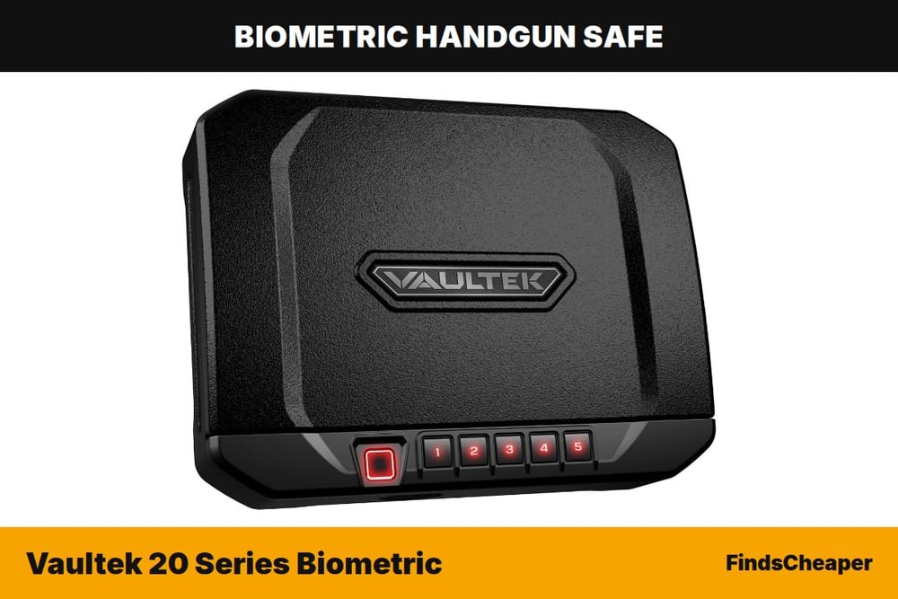 Vaultek 20 Series Biometric biometric handgun safe