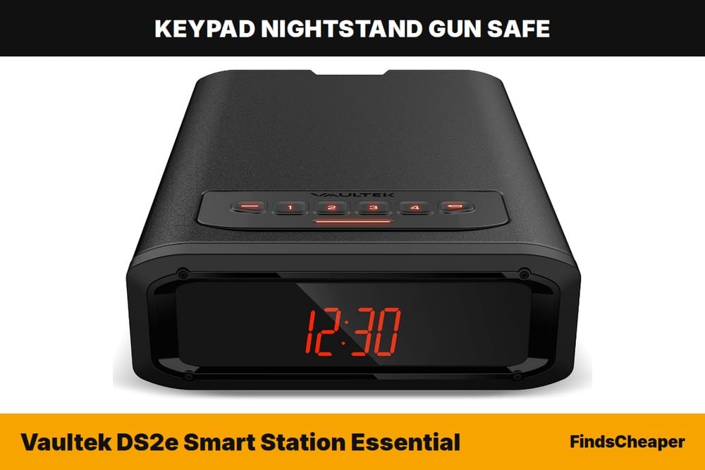 Vaultek DS2e Smart Station Essential keypad nightstand gun safe