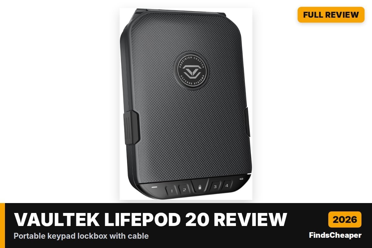 Vaultek LifePod 20 Review – FindsCheaper