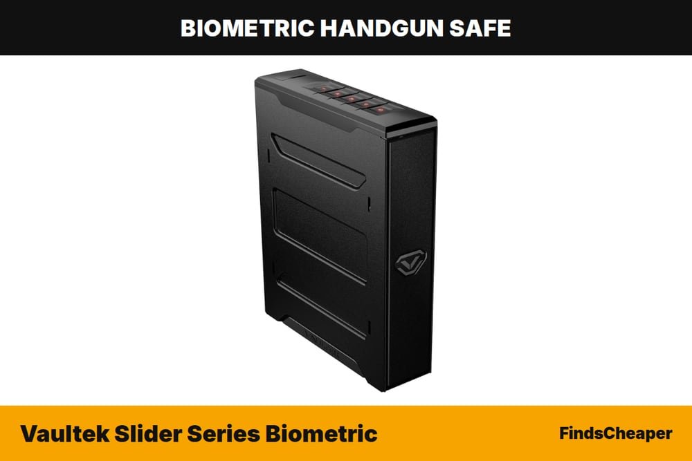 Vaultek Slider Series Biometric biometric handgun safe