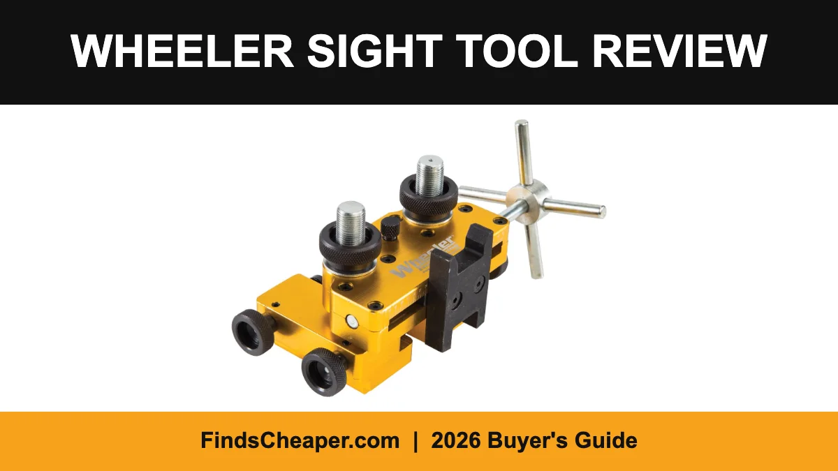 Wheeler Armorer's Handgun Sight Tool review: full slide capture sight pusher