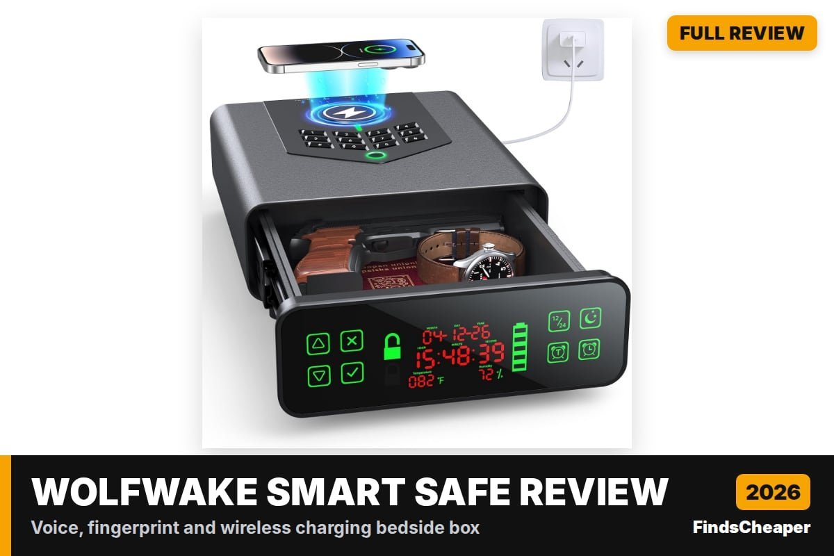 Wolfwake Smart Safe Review – FindsCheaper